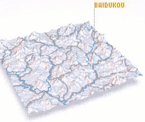 3d view of Baidukou