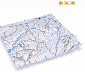 3d view of Wangcun