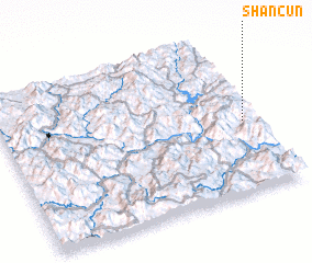 3d view of Shancun