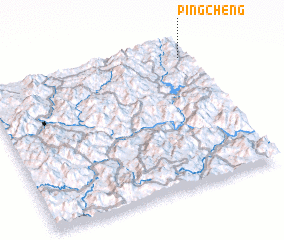 3d view of Pingcheng