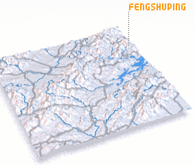 3d view of Fengshuping