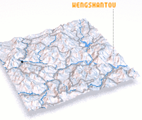 3d view of Wengshantou