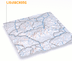 3d view of Liujiachong