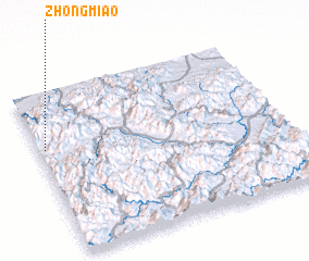 3d view of Zhongmiao