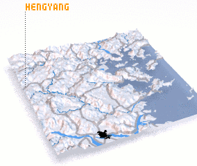 3d view of Hengyang