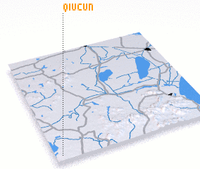 3d view of Qiucun