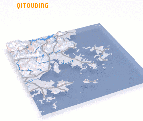 3d view of Qitouding