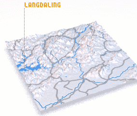 3d view of Langdaling