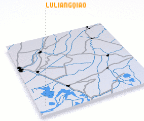 3d view of Lüliangqiao