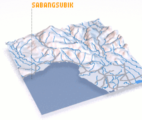 3d view of Sabangsubik