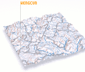 3d view of Wengcun