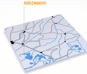 3d view of Nanzhakou