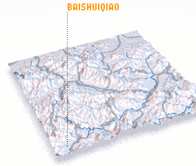 3d view of Baishuiqiao