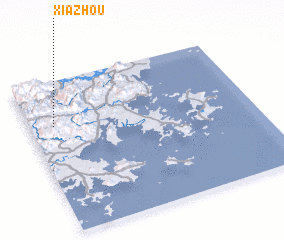 3d view of Xiazhou
