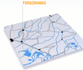 3d view of Tengzhuang