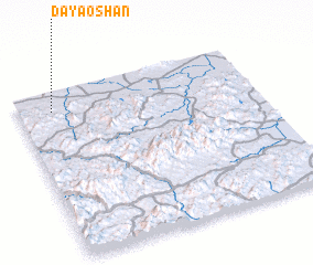 3d view of Dayaoshan