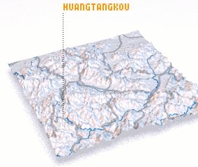 3d view of Huangtangkou