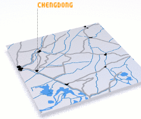 3d view of Chengdong