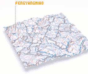 3d view of Fengyangmiao