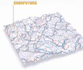 3d view of Guanfuyang