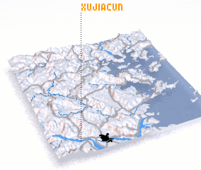 3d view of Xujiacun