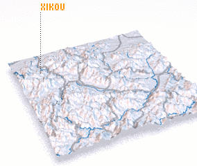 3d view of Xikou