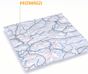 3d view of Peizhangzi