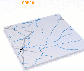 3d view of Gorda