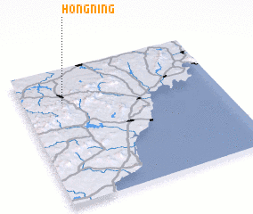 3d view of Hongning