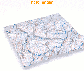 3d view of Baishagang