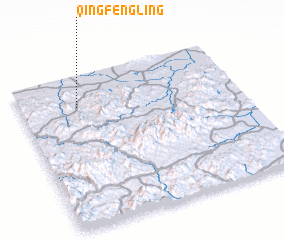 3d view of Qingfengling