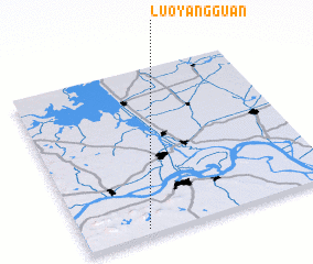 3d view of Luoyangguan