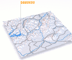 3d view of Dawukou