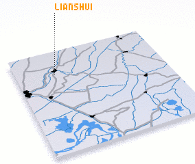 3d view of Lianshui