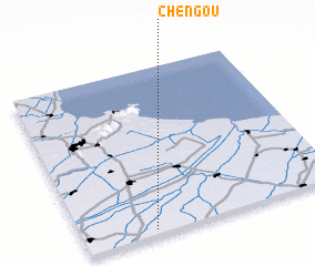 3d view of Chengou