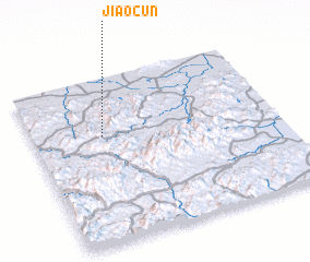 3d view of Jiaocun