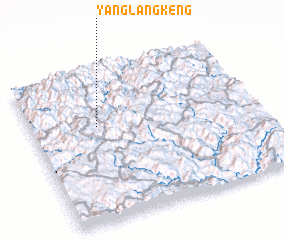 3d view of Yanglangkeng