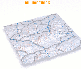 3d view of Niujiaochong