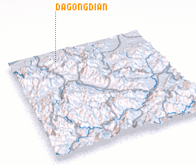 3d view of Dagongdian