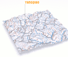 3d view of Yangqiao