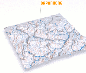 3d view of Dapankeng