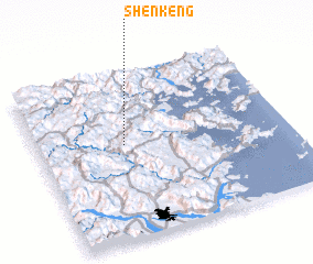 3d view of Shenkeng