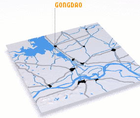 3d view of Gongdao