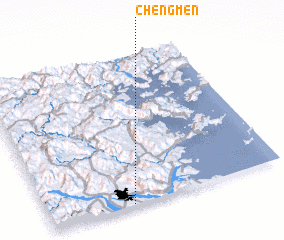 3d view of Chengmen