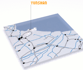 3d view of Yunshan