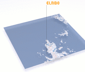 3d view of El Nido