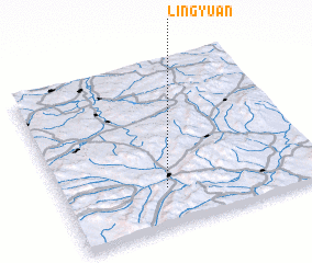 3d view of Lingyuan