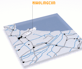 3d view of Miaolingcun