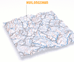 3d view of Huilongshan