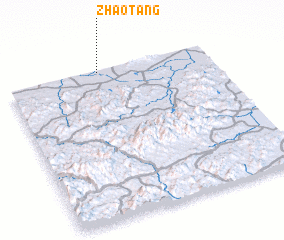 3d view of Zhaotang
